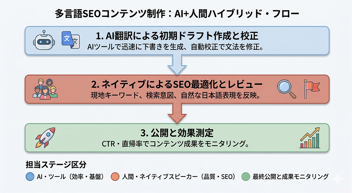 多言語SEOコンテンツ制作
