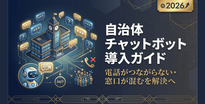【2026】自治体チャットボットの導入ガイド:電話がつながらない・窓口が混むを解決へ